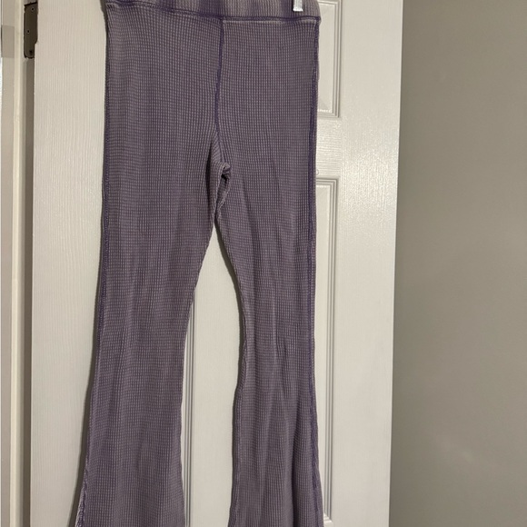 Wild Fable Lavender Cropped Hoodie & Matching High-Waisted Flare Pants - Picture 7 of 7